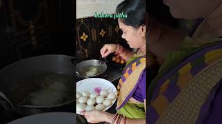 Kakera pitha shorts trending viralvideo recipe odia [upl. by Etterb858]