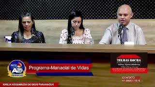 PROGRAMA MANACIAL DE VIDAS AD VILA GUARANI [upl. by Turnheim]