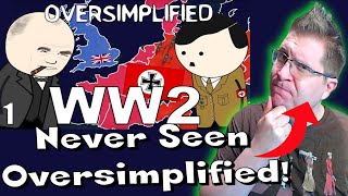 History Noob Watches OverSimplified  WW2 Part 1  FIRST TIME Seeing OverSimplified Reaction [upl. by Tanberg999]