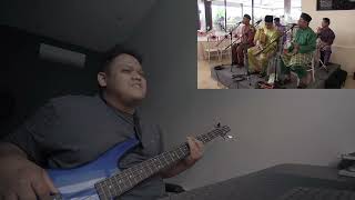 Nyanyian Serambi  Ramli Sarip I DAMAI amp FRIENDS I BASS COVER [upl. by Lenwood]