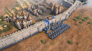 Age of Empires 4  2vs2 Multiplayer Gameplay [upl. by Ahilam780]