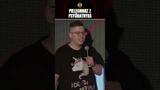 PIELĘGNIARZ Z PSYCHIATRYKA  Zobacz cały odcinek MASZ MINUTĘ maszminute standup komedia [upl. by Cordey870]