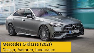 Mercedes CKlasse 2021 Design Motoren Innenraum  ADAC [upl. by Godber]