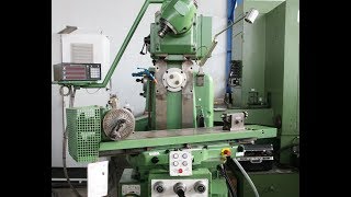 WMW FUS 250x1000 Vertikale Fräsmaschine [upl. by Gabriell]