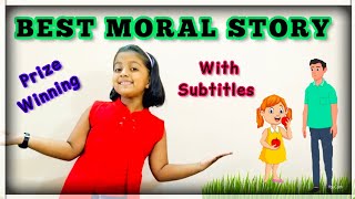 English Moral Story Story telling prize winning Christmas story telling for kids amp Children [upl. by Hanway]