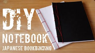 DIY  Notebook japanese bookbinding  Back to School [upl. by Sikleb]