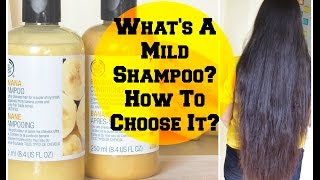 How To Choose a MILD Shampoo Best SLS amp Paraben Free Shampoos Sushmitas Diaries [upl. by Allemac]