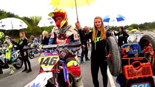 SUPERMOTO IDM 2019 HARSEWINKEL S1 Race 1 [upl. by Zoller]