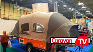 Opus Air  folding camper review [upl. by Lladnek632]