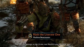 Shadow of War  The Shadow Wars Siege 4 of 5 Seregost [upl. by Bahe]