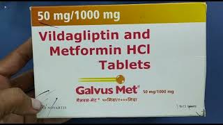 Galvus Met 50mg 1000mg Tablet  Vildagliptin and Metformin HCI Tablets  Galvus met 50mg1000mg Tab [upl. by Son]