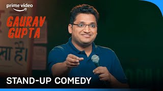 Ghar Ki Diwali Pooja  gauravgupta6685  Standup Comedy  Gaurav Gupta Market Down Hai  Prime Video [upl. by Noeled404]