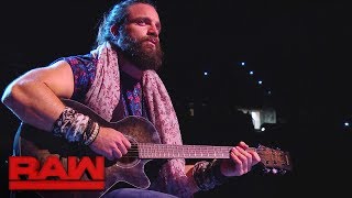 Elias debuts a new ballad Raw Jan 15 2018 [upl. by Allerim642]