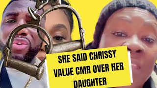 CHRISSY MUST SEE THE WAY HOW CMR LOOK AT HER DAUGHTER IN THAT HOUSE SHE COULDNT SO BLIND [upl. by Malva]