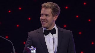 Sebastian Vettel  International Racing Driver of the Year  AUTOSPORT Awards 2013 [upl. by Babara]