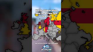 Did The Kalmar Union Have Land From Your Country map mapping geography europe history geotube [upl. by Adnolohs627]