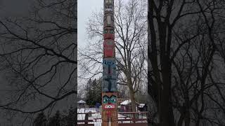 Beautiful Totem Pole culture totems indigenous [upl. by Hadwin]