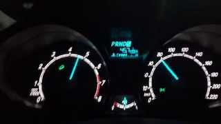 Ford Fiesta 16 Powershift Acceleration 0100 [upl. by Oigufer]