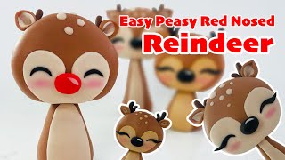 Crafting Christmas Cheer Fun Reindeer Cake Topper Tutorial [upl. by Ayoj882]