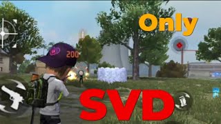 Big head Mobile GamePlay Only SVD Dragonov  GARENA FREE FIRE🤯😱 [upl. by Rockey]