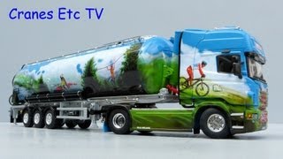 WSI Scania R Tractor  Tipping Bulk Tanker Silo Melmer by Cranes Etc TV [upl. by Gillmore444]