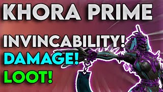 Unleash Destruction with the Perfect Khora Prime Build in Warframe 2023 [upl. by Waers]