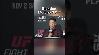 Brandon Moreno 30 🎤 ufc mma mmanews [upl. by Bopp]