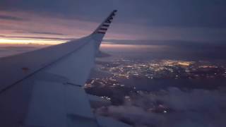 Relaxing Plane Sound with Lightning Storm while Flying [upl. by Aleakam]