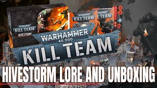 Killteam Hivestorm Unboxing and Lore [upl. by Hasin]