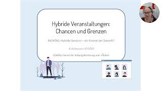 Hybride Veranstaltungen Chancen und Grenzen [upl. by Amiarom]