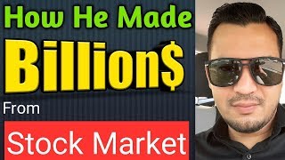 How he made Billions from Stock market  Stewart Horejsi Success Story [upl. by Eahsed]