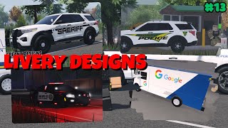 Insane LIVERY DESIGNS for Emergency Response Liberty County Roblox 13 [upl. by Stern]