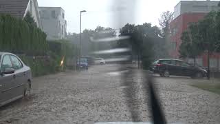 Unwetter Buchs ZH 30052018 [upl. by Lynsey455]