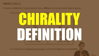 What is chirality [upl. by Zimmerman355]