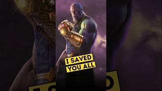 Thanos saved everyone 😱 thanos mcu eternals [upl. by Anerol888]