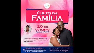 CULTO DE FAMÍLIA  SAÚDE DA MULHER PREVENÇÃO DO CANCRO DA MAMA E DO ÚTERO  DRA VICTORIA KITUMBA [upl. by Rogers413]