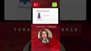 📝 Turkish Duolingo RunThrough 🇹🇷 Learning Turkish from English 🌍JenonTurkiye yabancı türkçe 1 [upl. by Cyrilla]