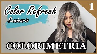 COLORIMETRIA  1 de 6  Seminario Color Refresh  Leyes de Colorimetria  Estrella de Color [upl. by Annavoeg556]