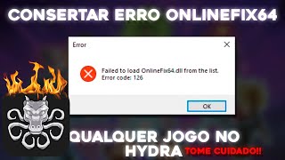 erro onlinefix64dll  Hydra Launcher como resolver facil e rapido [upl. by Liamaj]