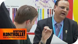 Zoll auf der Messe Produktpiraten auf der Spur TEIL 2  Achtung Kontrolle  kabel eins [upl. by Eninej]