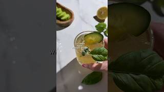 Cucumber🥒basil whiskey🥃smash cocktail🍹 cockatiel cocktail cocktails [upl. by Obediah500]