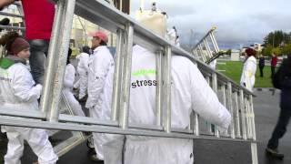 Activists at Forsmark nuclear power plant [upl. by Arne]