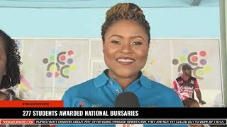 277 STUDENTS AWARDED NATIONAL BURSARIES [upl. by Ynetruoc867]