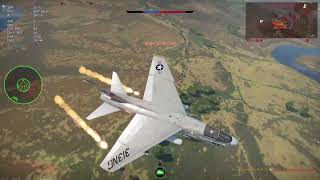 War Thunder A7E Corsair II AGM62 Walleye Ground Support and Suppression of Enemy Air Defense [upl. by Ileana226]