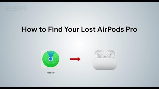 How to Find Lost AirPods Pro [upl. by Renado]