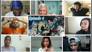 Demon Slayer  Kimetsu no Yaiba episode 4 reaction mashup [upl. by Lsil632]