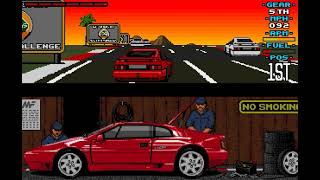 Lotus Esprit Turbo Challenge Amiga  Medium Level playthrough 2021 [upl. by Buell487]