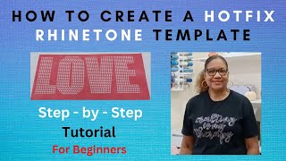 How To Create A Hotfix Rhinestone Template StepbyStep Tutorial [upl. by Violet]