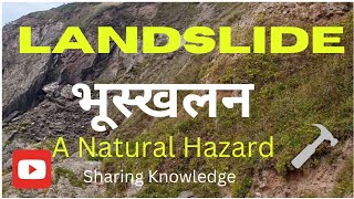 Landslide a Natural Hazard Bhuskhalan [upl. by Ruthi]