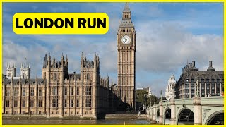 LONDON Virtual Run  Virtual Running Videos For Treadmill With Music [upl. by Raual243]